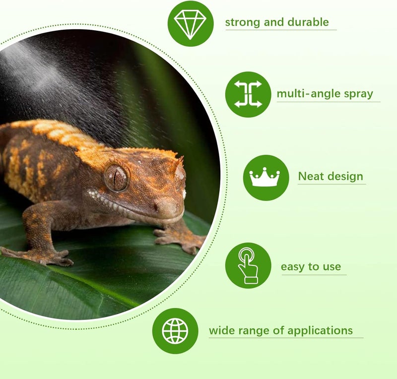 moistenland Reptile Terrariums Misting Accessories kit, 20 pcs - Image 2